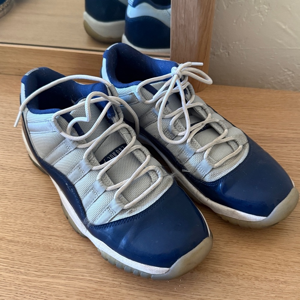 Air Jordan 11 Retro Low Georgetown Size 7Y, used no box